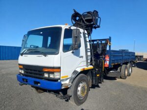 2009 FUSO FM16-253 Tag-Axle Crane Truck